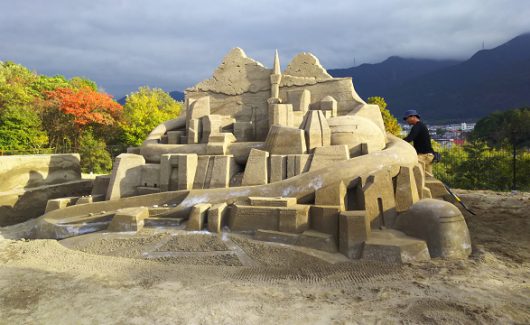 砂で街を＠白石建設工業