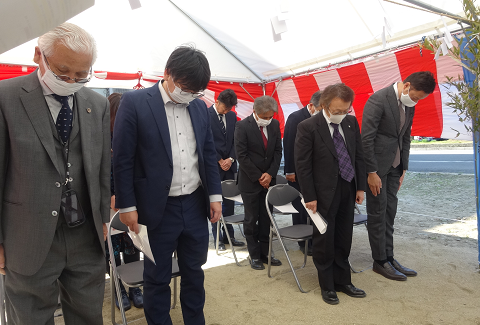 地鎮祭＠建築部